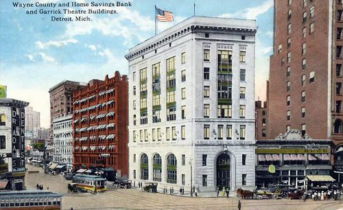 Garrick Theatre - Post Card View (newer photo)
